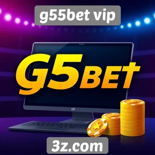 Visão geral das funcionalidades do site g55bet vip